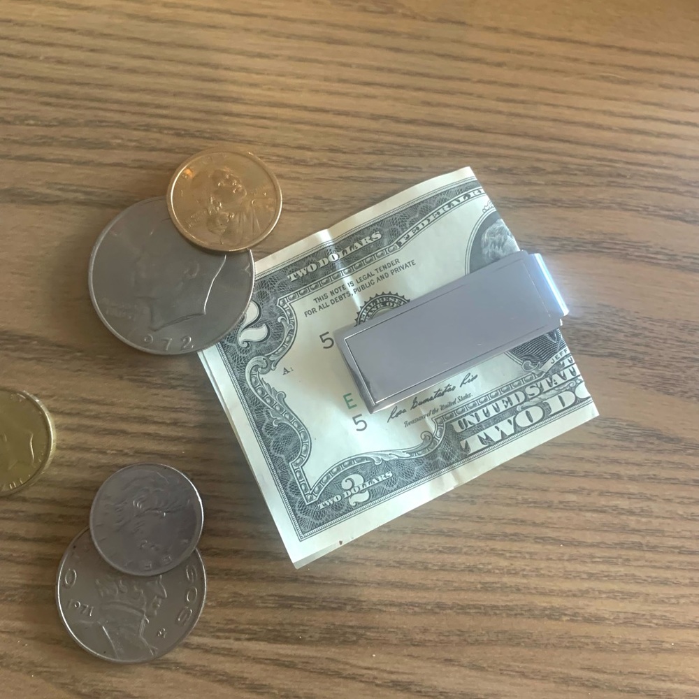 NIB Things Remembered Sterling Silver Money Clip